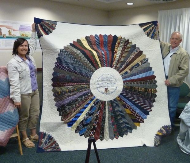 A Very Special Tie Quilt