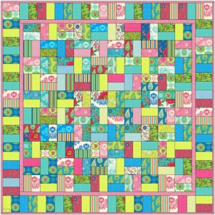 Trade Winds Jelly Roll Quilt