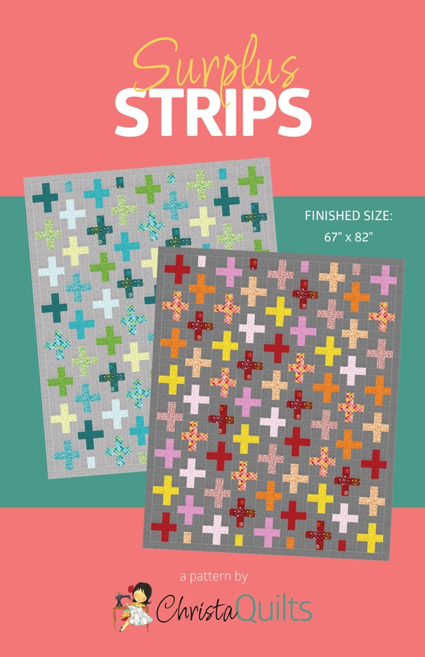 Surplus Strips Quilt Pattern by Christa Watson