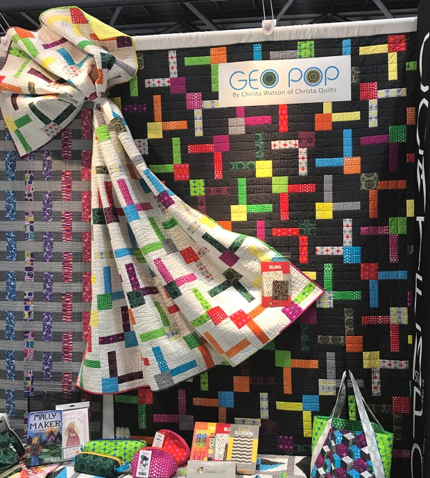 Bling Quilts with Geo Pop